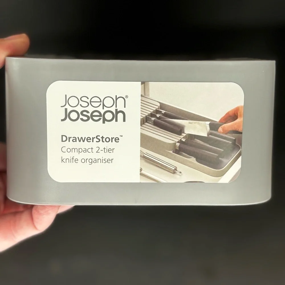 Drawerstore Knife Organizer, Holds up to 9 Knives, Kitchen Organization & Drawer